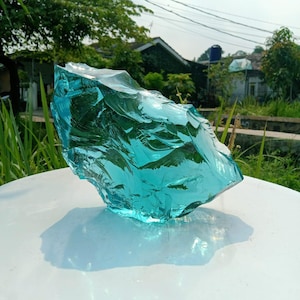 2531 Gramm Andara crystal aqua Blau einatomiger Kristall zur Meditation oder Heilung
