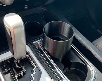 Toyota Tundra Cup Holder Adapter 2014 - 2021 with Bucket Seats. Fits Larger Cups!