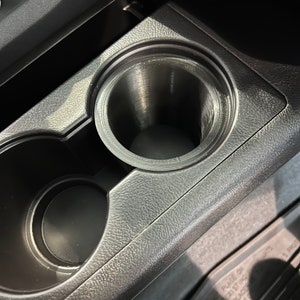 Toyota Tundra and Sequoia Cup Holder Insert for 08-21 Sequoia and 07-13 Tundra with Bucket Seats