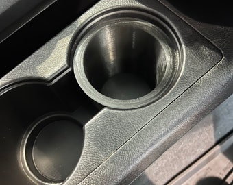 Toyota Tundra and Sequoia Cup Holder Insert for 08-21 Sequoia and 07-13 Tundra with Bucket Seats