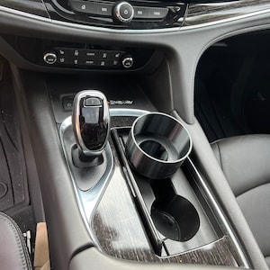 Buick Enclave Cup Holder Adapter for Years 2018 - Present. Fits Larger Cups Including Yeti, Nalgene and Hydro Flasks.