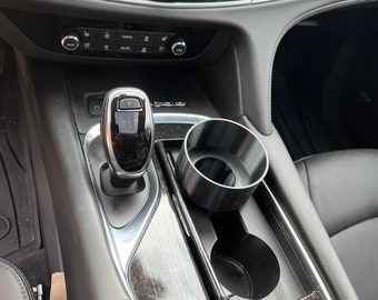 Buick Enclave Cup Holder Adapter for Years 2018 - Present. Fits Larger Cups Including Yeti, Nalgene and Hydro Flasks.