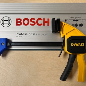 Bosch Track Adapter Pieces for 2 Dewalt Trigger Clamps - Does not include clamps