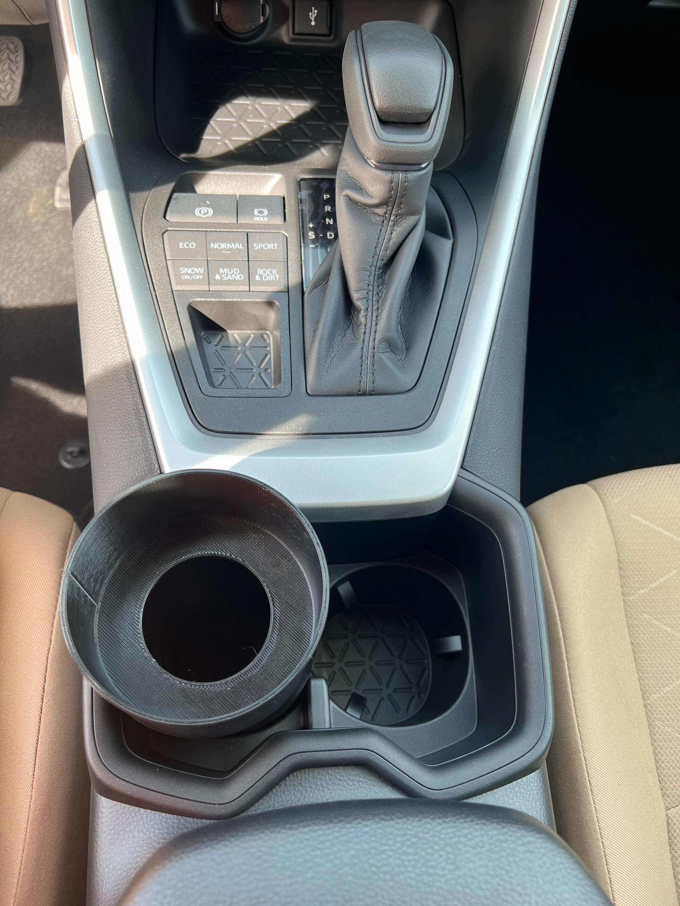 2019 2023 Toyota RAV4 Cup Holder Adapter. Fits Larger Cups Etsy
