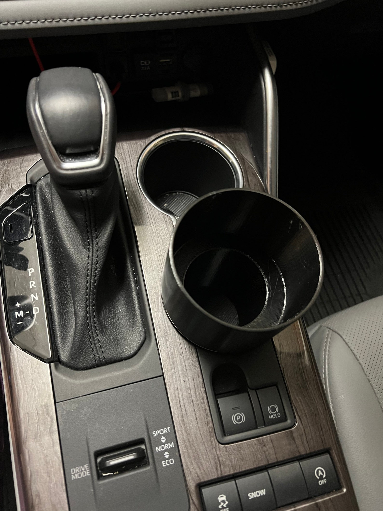 Toyota Highlander Cup Holder Adapter 2020 - Present. Fits Larger Cups