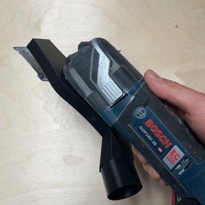 Dust Collection Attachment for Bosch Oscillating Multi-Tools