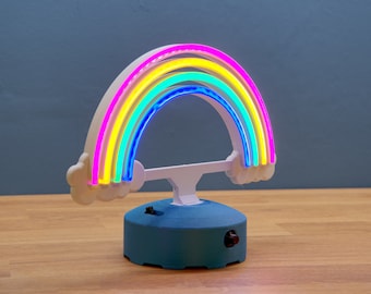 Neon Sign - Rainbow Shape