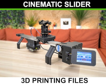 Robotic Camera Slider - 3D Printable Files