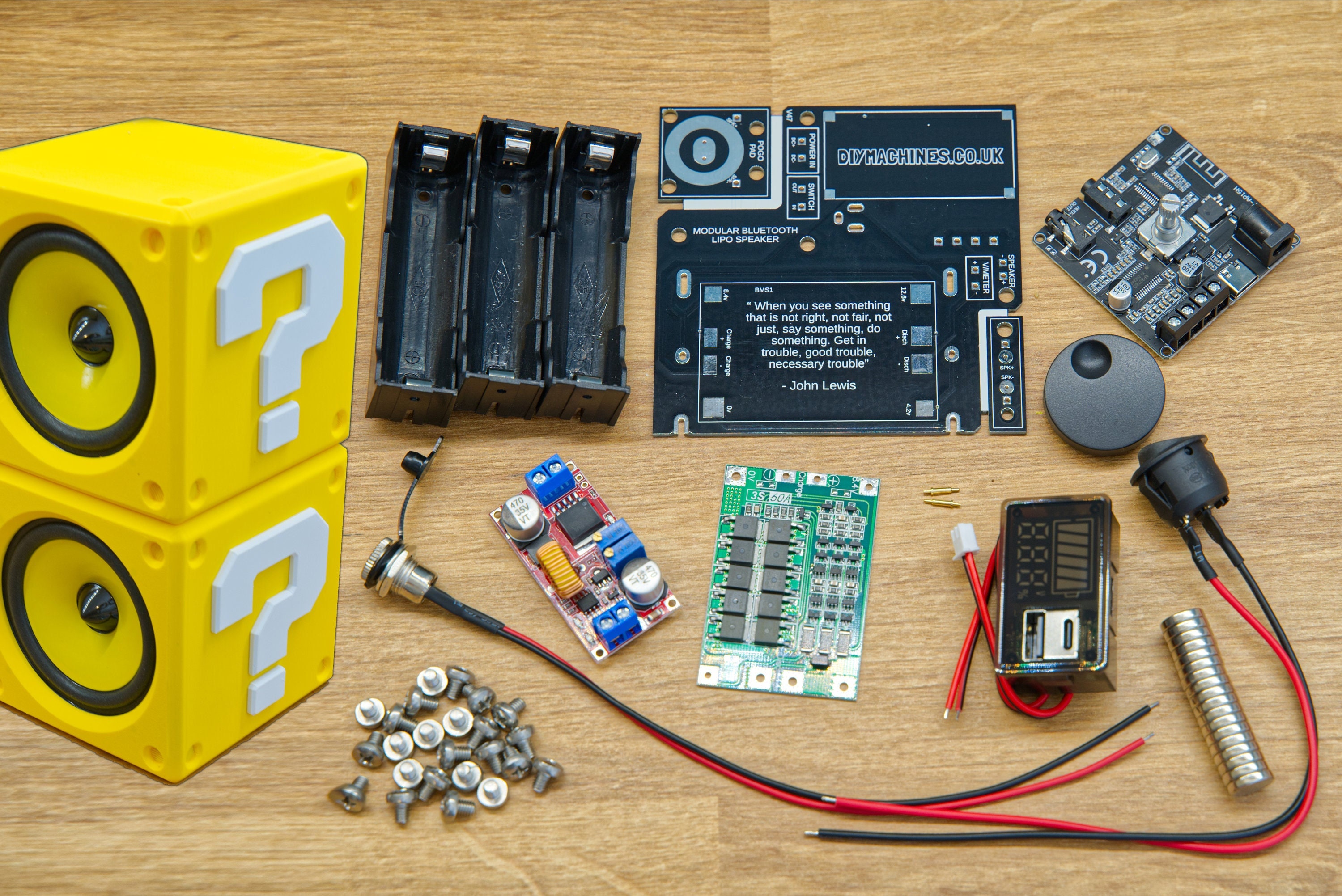 Modular Bluetooth Speaker Electronics Kit Etsy