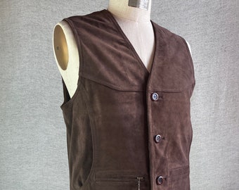 OUTLET - Utility Vest in Leather
