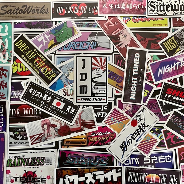 Jdm Stickers Etsy