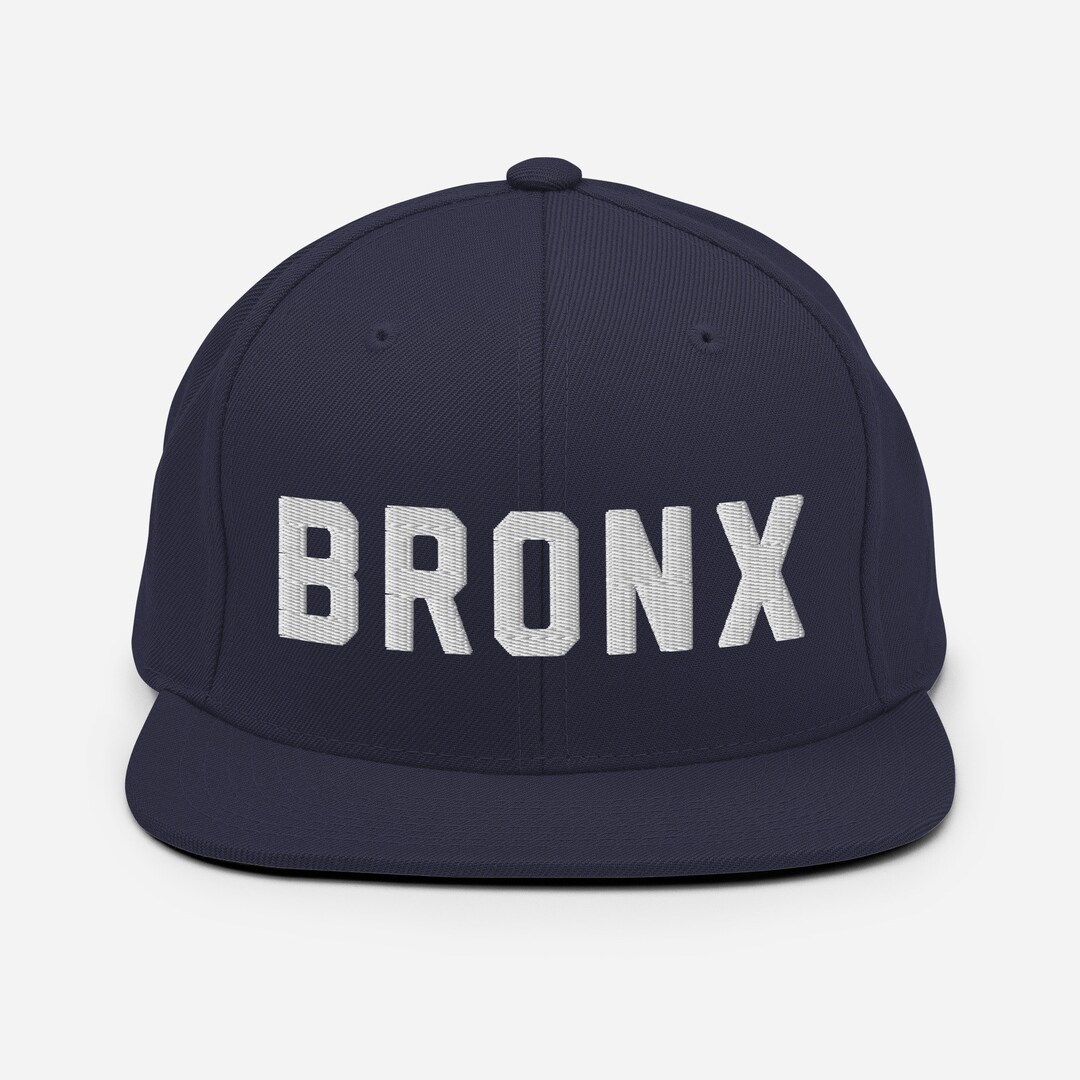 New York BRONX Team Statement Collection 3D Embroidered Flat Etsy