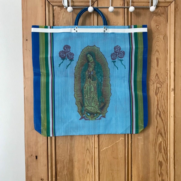 Traditional Mexican Bag Blue