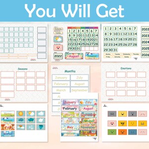 Kids Activity Calendar | Printable - Etsy