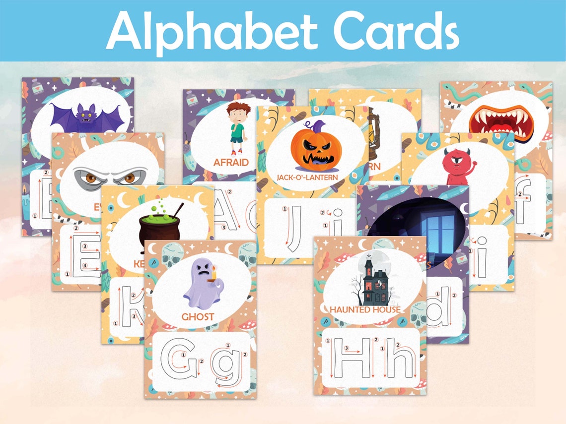 Alphabet Worksheet Montessori Printable Tracing Alphabet - Etsy
