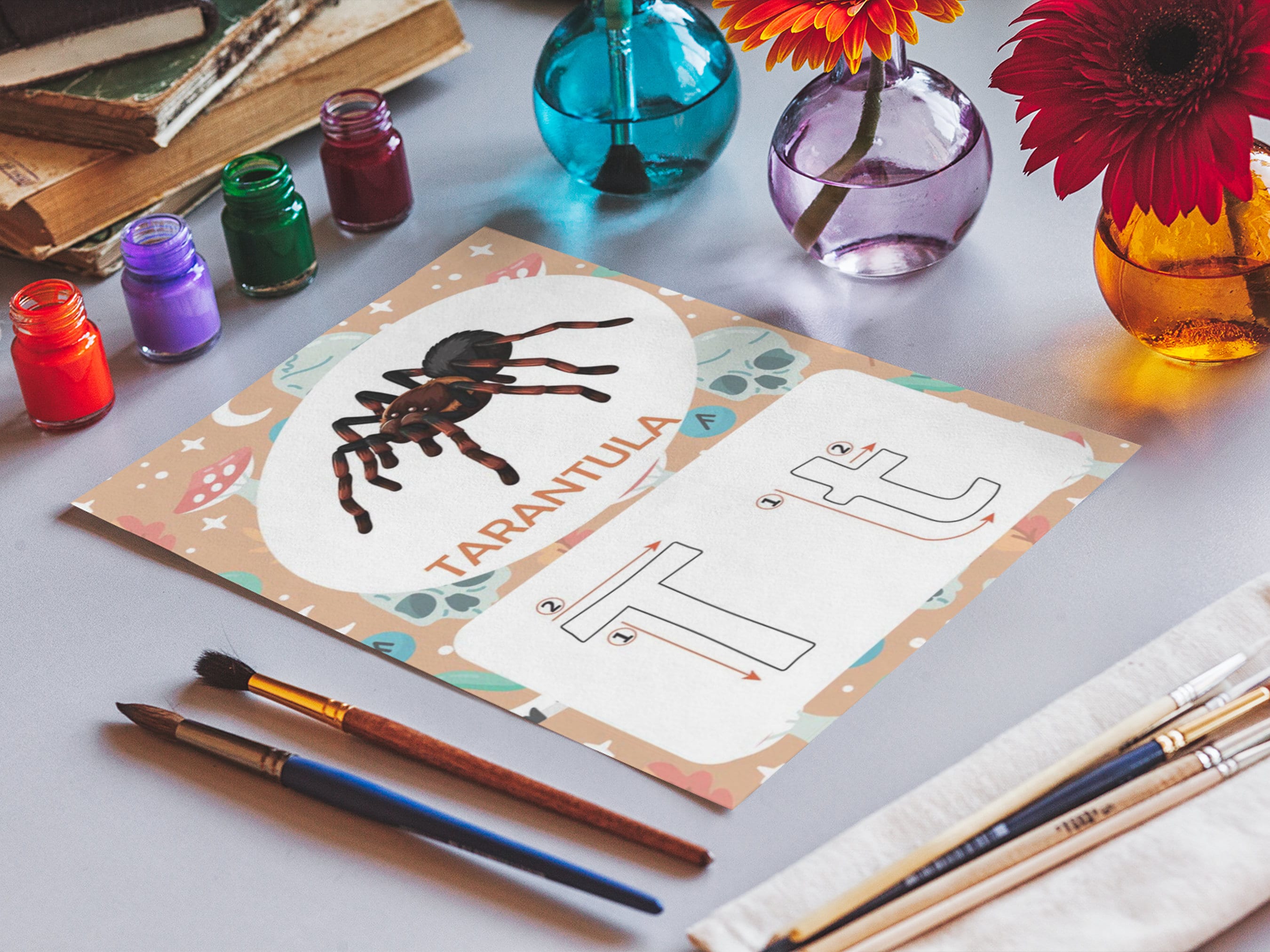 Alphabet Worksheet Montessori Printable Tracing Alphabet - Etsy
