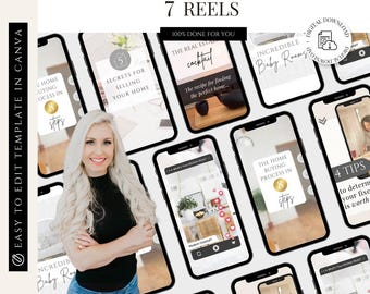 Real Estate Reels | Realtor TikTok Videos, Marketing Tools (Digital Download)