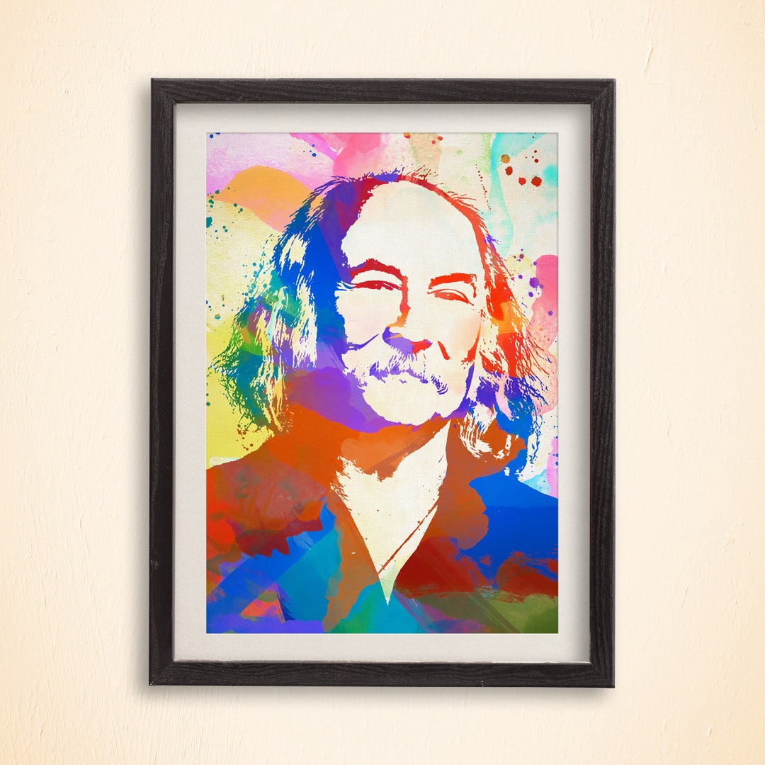 David Crosby/david Crosby Poster/david Crosby Art/david Crosby - Etsy