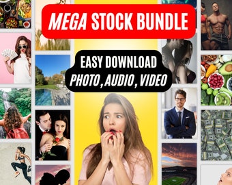 ULTIMATE PLR Stock Bundle: Stock Videos, Stock Images, Stock Audio, Stock Music, Royalty Free, Plr Bundle, Plr Digital, Stock Photos Bundle