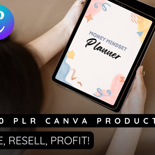 PLR Canva Template Bundle: Plr Planners, Plr Workbooks, Plr Journals, Plr Notebooks, Plr Self Care, Plr Shadow Work, Plr Digital Products