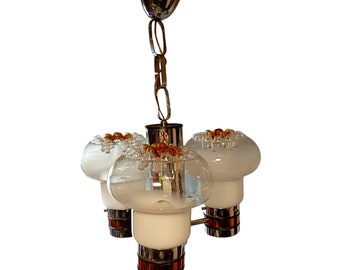 Mazzega, Toni Zuccheri, ceiling lamp, vintage Plafonnier. Vintage Deckenlampe. Vintage soffitto lamp. vin ceiling lamp