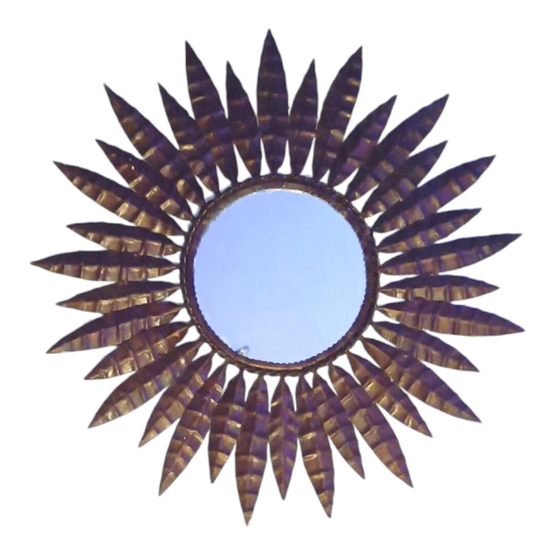 ヴィンテージ サンバースト ミラー メタル – 50 年代～ 60 年代