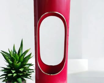 Vintage Space Age Red Umbrella Stand – Mid-Century Modern Design