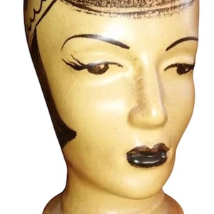 Vintage Art Deco Mannequin Head – Made in Germany