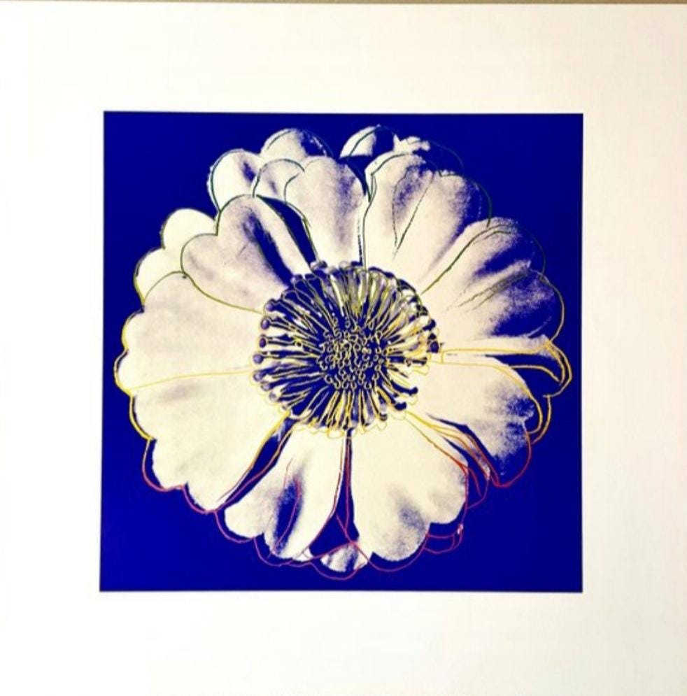 ヴィンテージポップアートポスター｜アンディ・ウォーホル風の