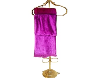Vintage Brass Valet Stand | Mid-Century Italian Clothes Rack | Gentleman’s Bedroom Decor | Hollywood Regency Style