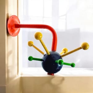 MINA Wall Coat Rack – Original Vintage Space Age Design - Vintage IKEA Wall Coat Rack