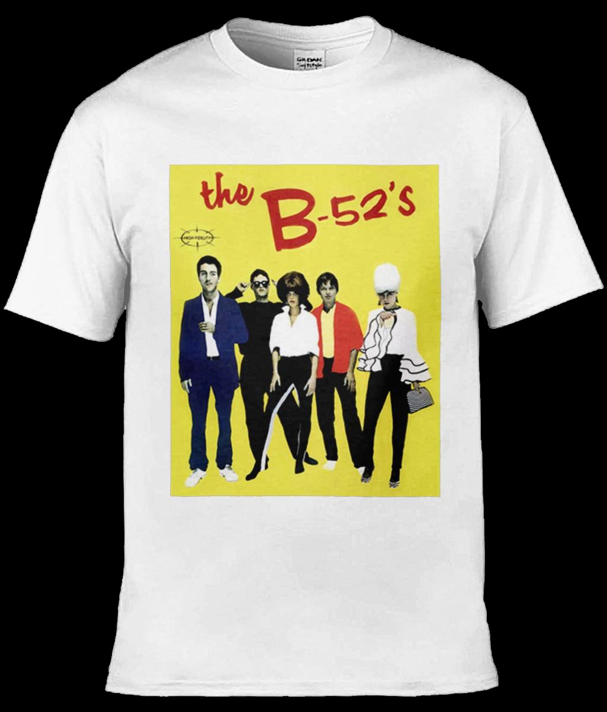 The B-52s Inspiriertes T-Shirt The B-52s Inspiriertes T-Shirt