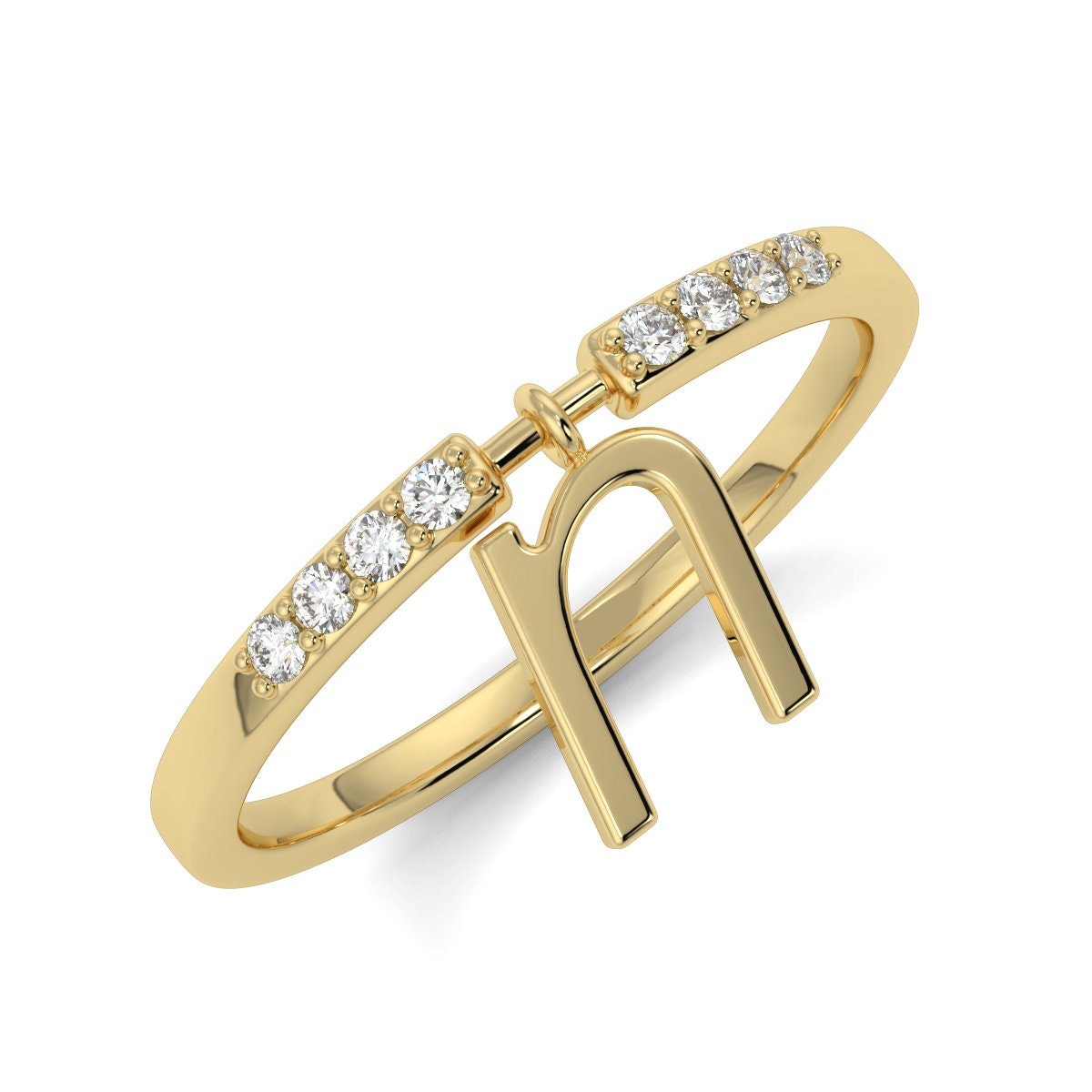 N name ring gold deals