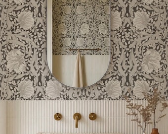 手彫りトラバーチン壁掛けシンク：粗削り大理石製バスルームシンク