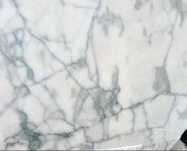 Calacatta Green Stone Sample - Etsy