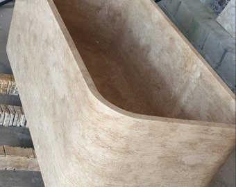 Travertine Bathtub Oval Marble Bathtub Stone Bathtub Hand Carved Bathtub Travertine Bath Travertine Tub Marble Bath