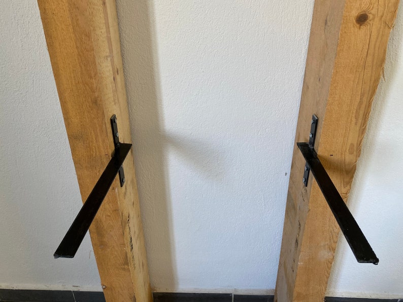 STEEL BRACKETS for Wall Mounted Marble Sinks Floating Sink Etsy