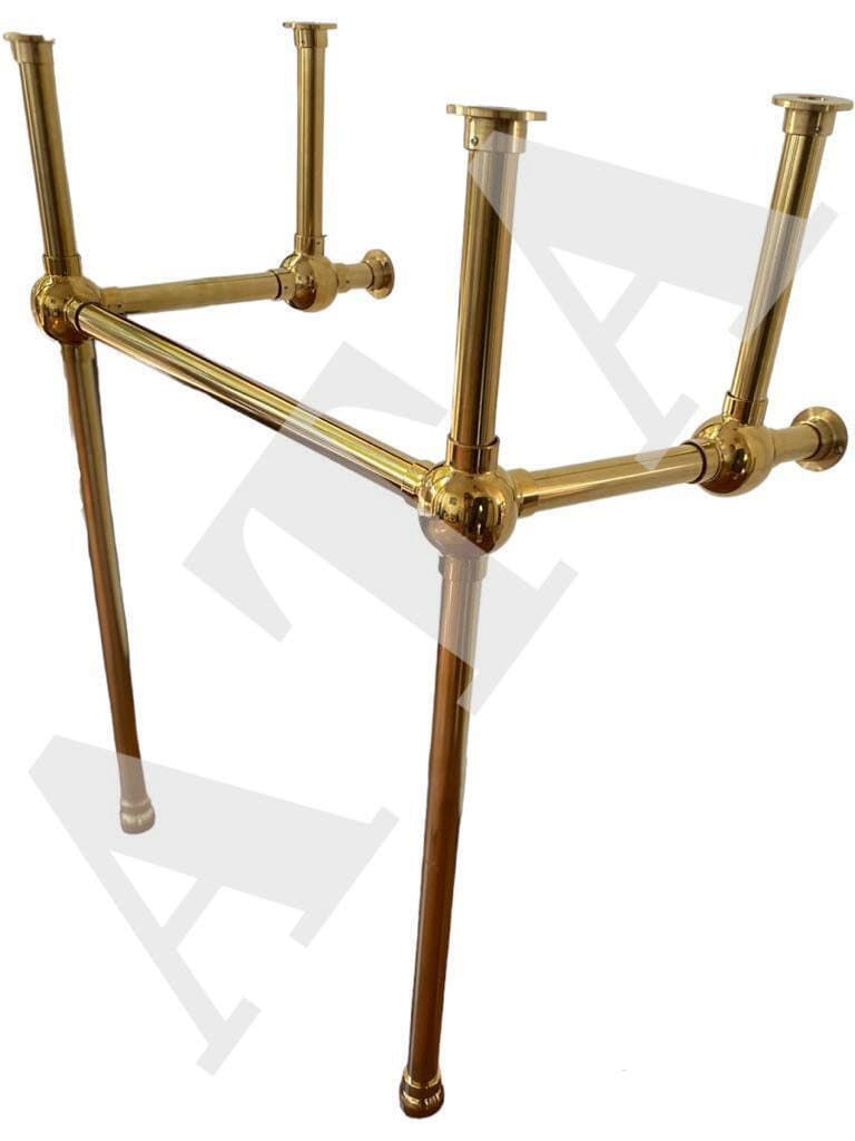 Free Shipping Chrome Sink Legs Gold Sink Console Legs Custom Sink Legs Decorative Sink Legs Gold Sink Consoles