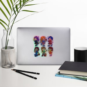 Stickers holographiques 3D Stardew Valley Bachelorettes
