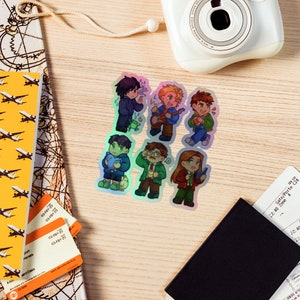 Stardew Valley Bachelors 3D Holographic Stickers