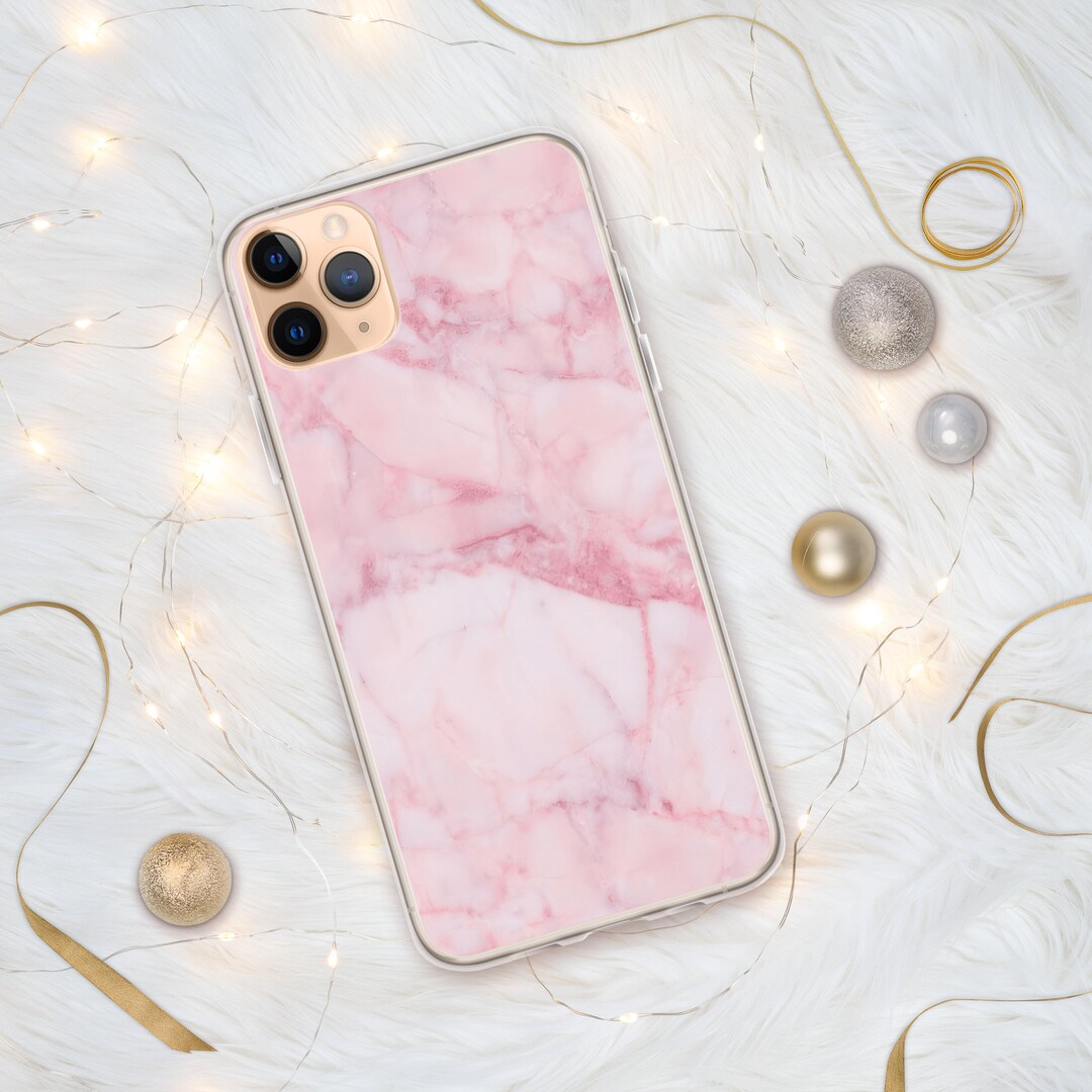 Pink Marble iPhone Case Pink Marble iPhone 15 Case Pink Marble iPhone