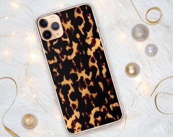 Tortoise Shell iPhone Case | Stylish Protective Phone Cover