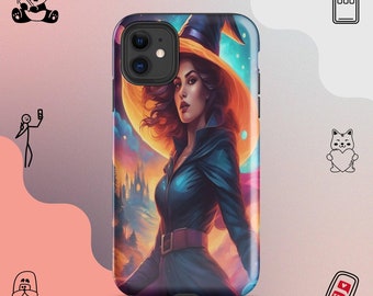 Witch Night iPhone Case | Spooky Fall Autumn Tough Phone Cover