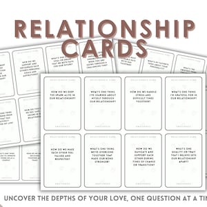Relatiekaarten voor stellen, gespreksvragen voor stellen, therapieprintables, ijsbreker Afspraakje Kaarten Communicatietool