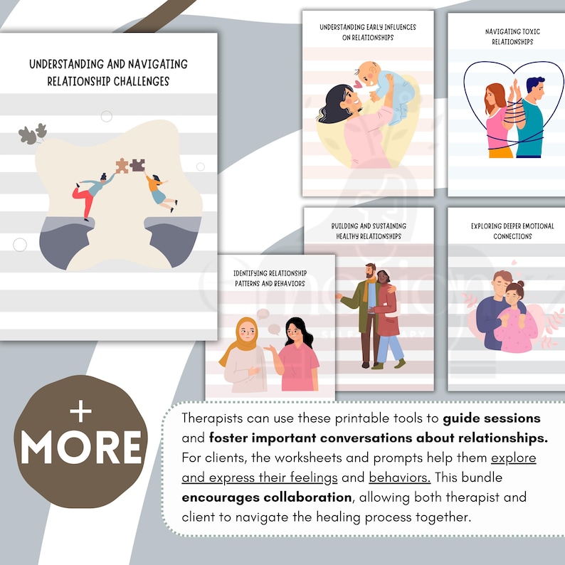 Navigating Relationship Challenges Worksheet Relationship Therapy Bundle: Journal Prompts & Art Therapy (PDF) - Etsy