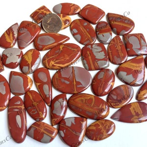 Cabochão Noreena Jasper, lote de atacado, formas e tamanhos mistos, Jaspe Noreena natural, para joias e bricolage, fabricação de artesanato,