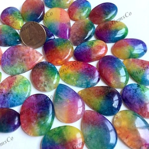 Lote de cabochão de quartzo solar de qualidade AAA, lote de atacado, formas e tamanhos mistos, melhor quartzo solar natural para fazer joias e artesanato DIY