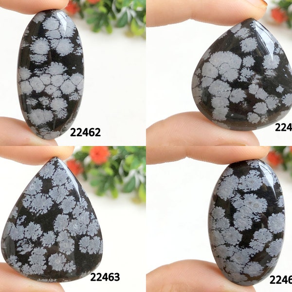 Snowflake Jasper Cabochon, Top Quality Snowflake Jasper Gemstone For Jewelry Making, Handmade Cabochon, Energy Crystal