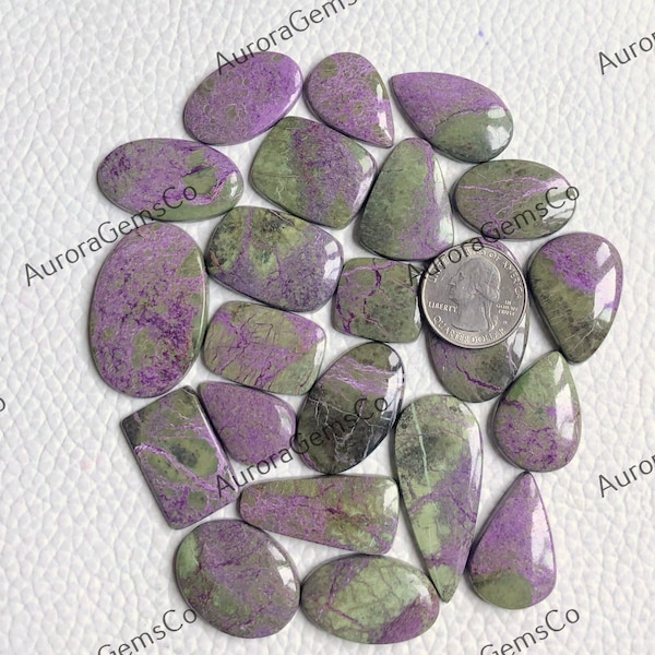 Gorgeous Stichtite Cabochon, Wholesale Lot Mix Shapes and Size, Best Natural Stichtite for jewelry & DIY Craft making,