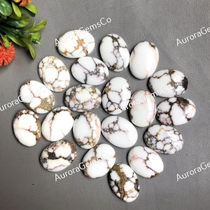 Wild Horse Jasper 13x18mm Cabochons, CALIBRATED Pear Shape Gemstone 10 Pcs Lot For Jewelry Making, Wild Horse Jasper Use For Rings Jewelry